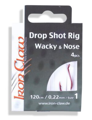 Iron Claw Wacky+Nose Drop Shot Rig