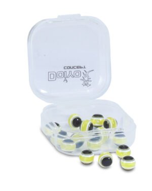Doiyo S'zuki Eyed Glass Beads Yellow