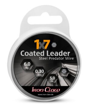 Iron Claw Coated Leader Black