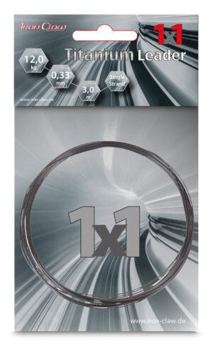 Iron Claw 1x1 Titanium Leader